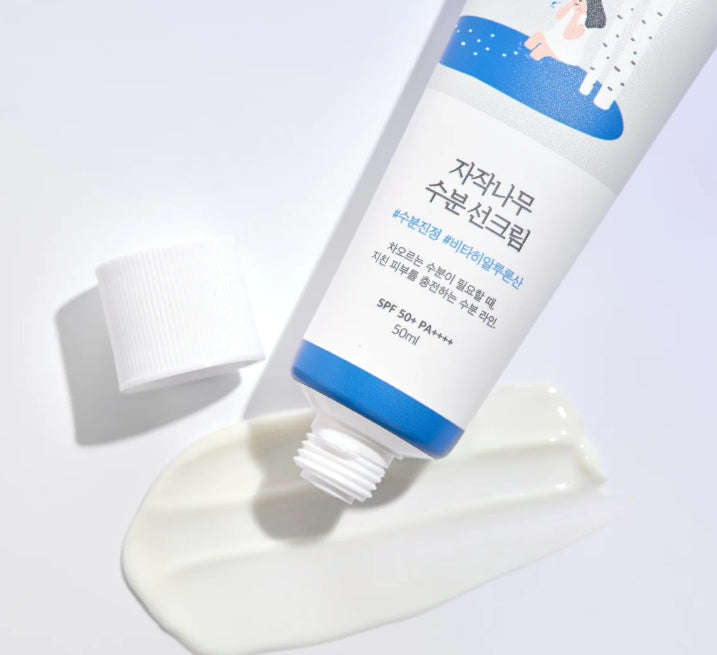 Round Lab Birch Juice Moisturizing UV Lock SPF50+ PA++++ 50ml / 1.69 fl oz – Lightweight Daily Sunscreen for Sensitive & Dry Skin