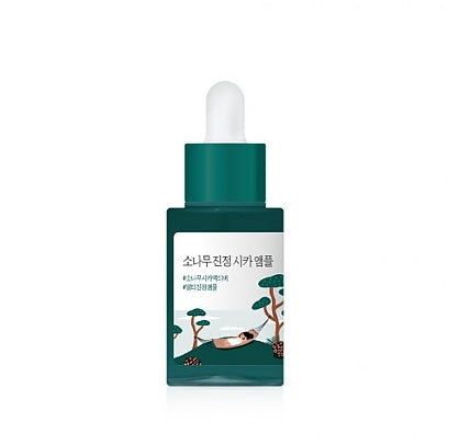 Round Lab Pine Calming Cica Ampoule 30ml / 1.01 fl oz – Soothing & Strengthening Serum for Sensitive Skin