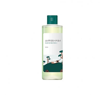 Round Lab Pine Calming Cica Toner 250ml / 8.45 fl oz – Soothing & Balancing Toner for Sensitive Skin