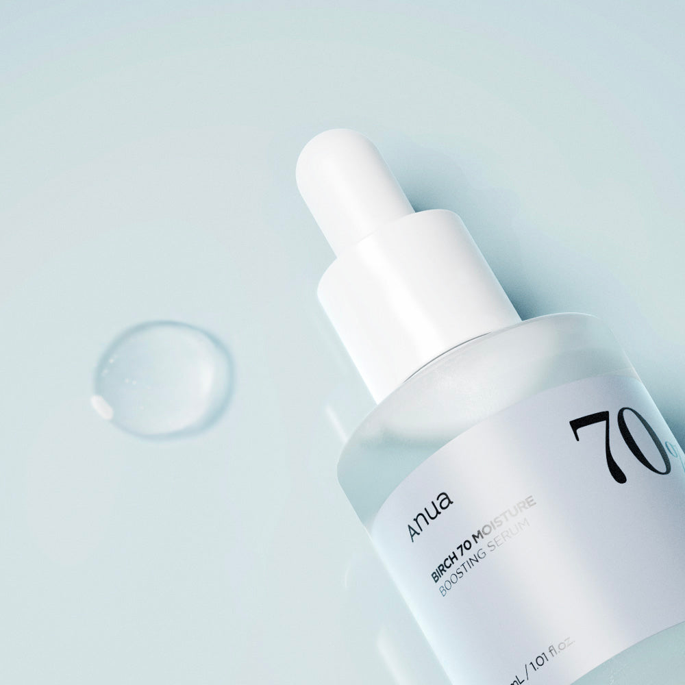 ANUA Birch 70 Moisture Boosting Serum 30ml / 1.01 fl oz – Hydrating & Skin-Soothing Serum for Dry and Sensitive Skin