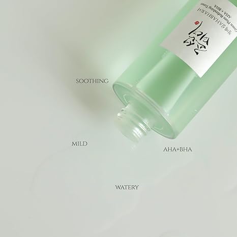 Beauty of Joseon Green Plum Refreshing Toner: AHA + BHA 150ml / 5.07 fl oz – Exfoliating & Balancing Toner for Sensitive Skin