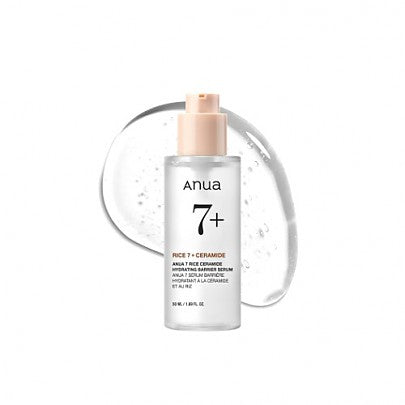 ANUA Rice 7 Ceramide Hydrating Barrier Serum – Strengthen & Moisturize with Rice Extract & 7 Ceramides (50ml)